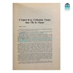 L'Aspect De La Civilisation Turque Dans L'ile De Chypre