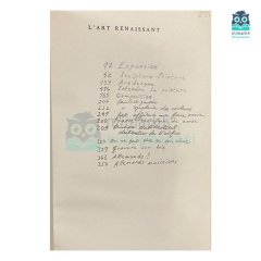 Histoire de l'art: l'art renaissant
