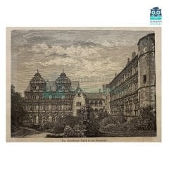 Das Heidelberger Schloß der Gegenwart (1880)