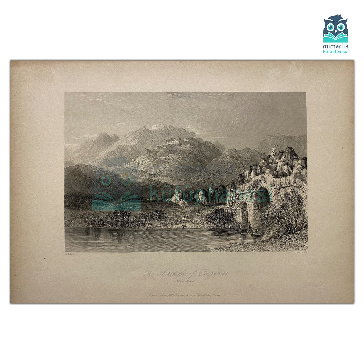The Acropolis of Pergamus (1840)