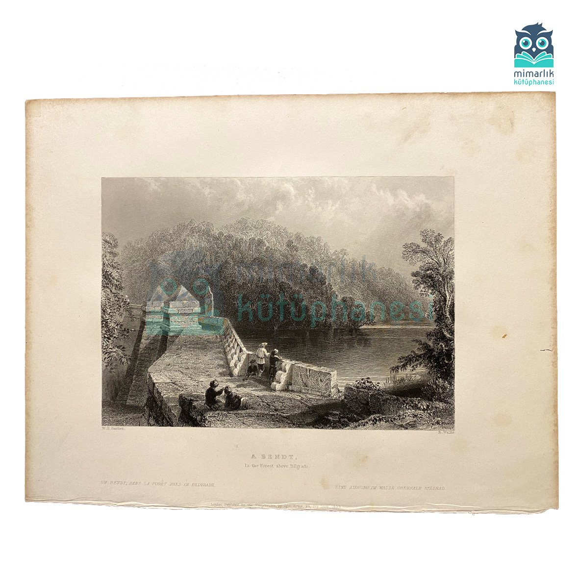 A Bendt, In The Forest Above Belgrade (1839)