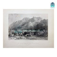 The city of Magnesia (Manisa), and Mount Sipylus (1836)