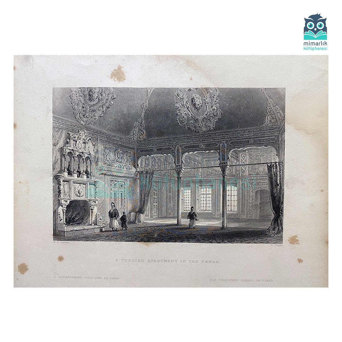 A Turkish Apartment In The Fanar (1839)