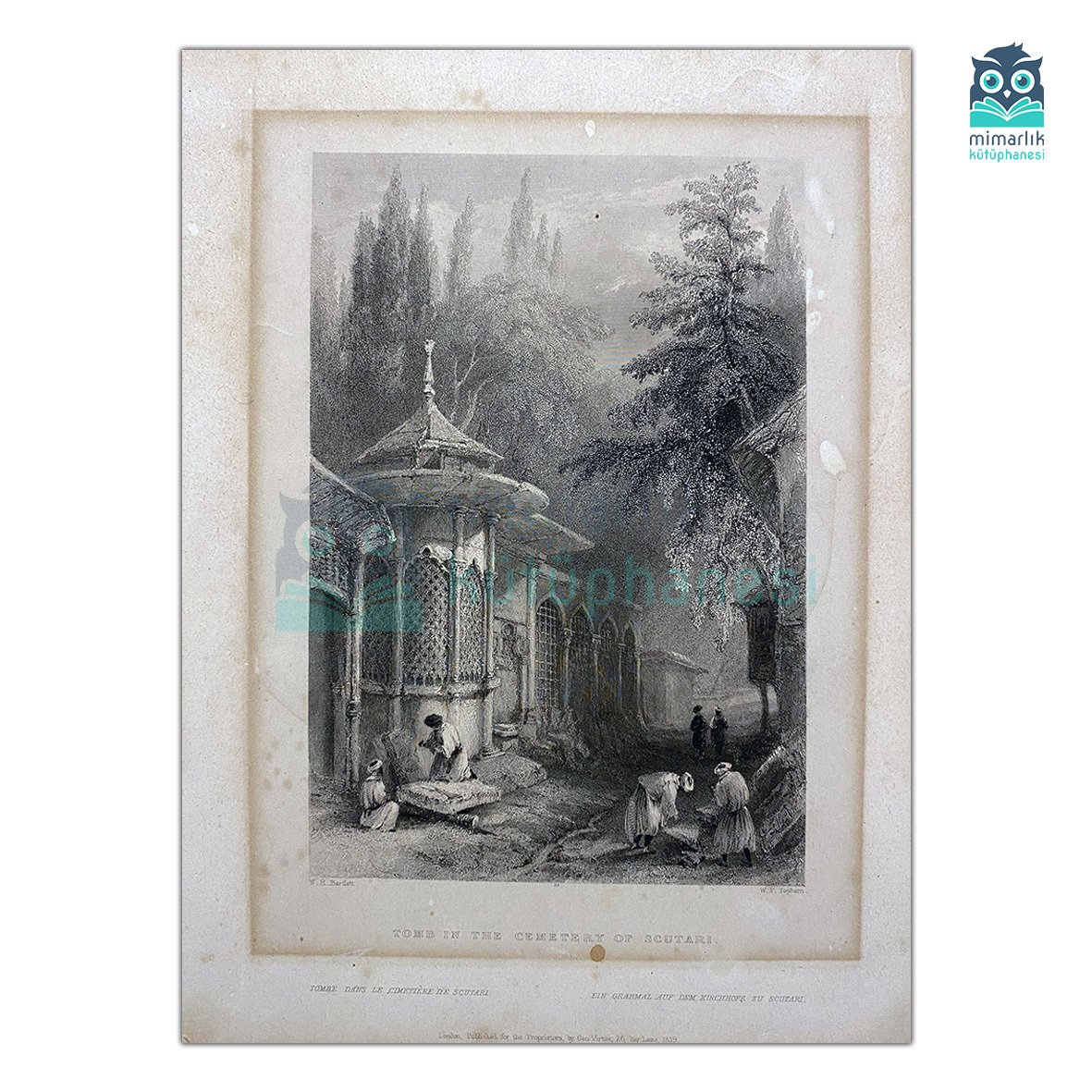 Tomb in the Cemetery of Scutari (1839)