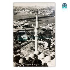 Süleymaniye Minaresinden Haliç'e Bakış (Arkası Yazılı)