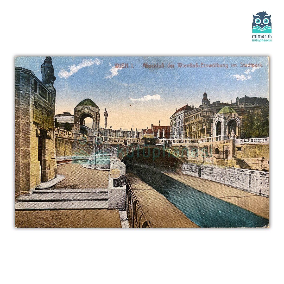 Wien Şehri (Arkası Yazılı)