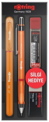 Rotring Versatil Visuclick + Jel 0.7 Okul Seti Turuncu