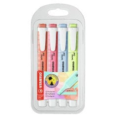 Stabilo Swing Cool Pastel Fosforlu Kalem 4`lü Yeni Renkler